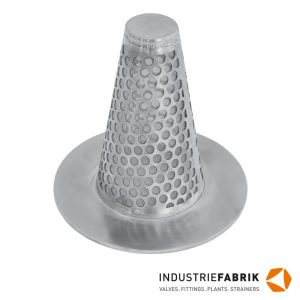 Hutsieb Typ H (Anfahrsieb) in Kegelform zur Flanschmontage DN10 bis DN350 Maschenweite Kegelsieb mit großer Filterfläche zur Partikelfiltration zwischen Normflanschen montiertm, Kegelform für größere Filterfläche bei geringem Druckverlust Montage zwischen DIN EN 1092‑1 / ANSI B16.5 Flanschen - Anströmseite außen nach DIN 2626 gefertigt, unterschiedliche Nennweiter (DN) und Druckstufen (PN) auf Lager - kaufen im Online-Shop, direkter Hersteller und Händler